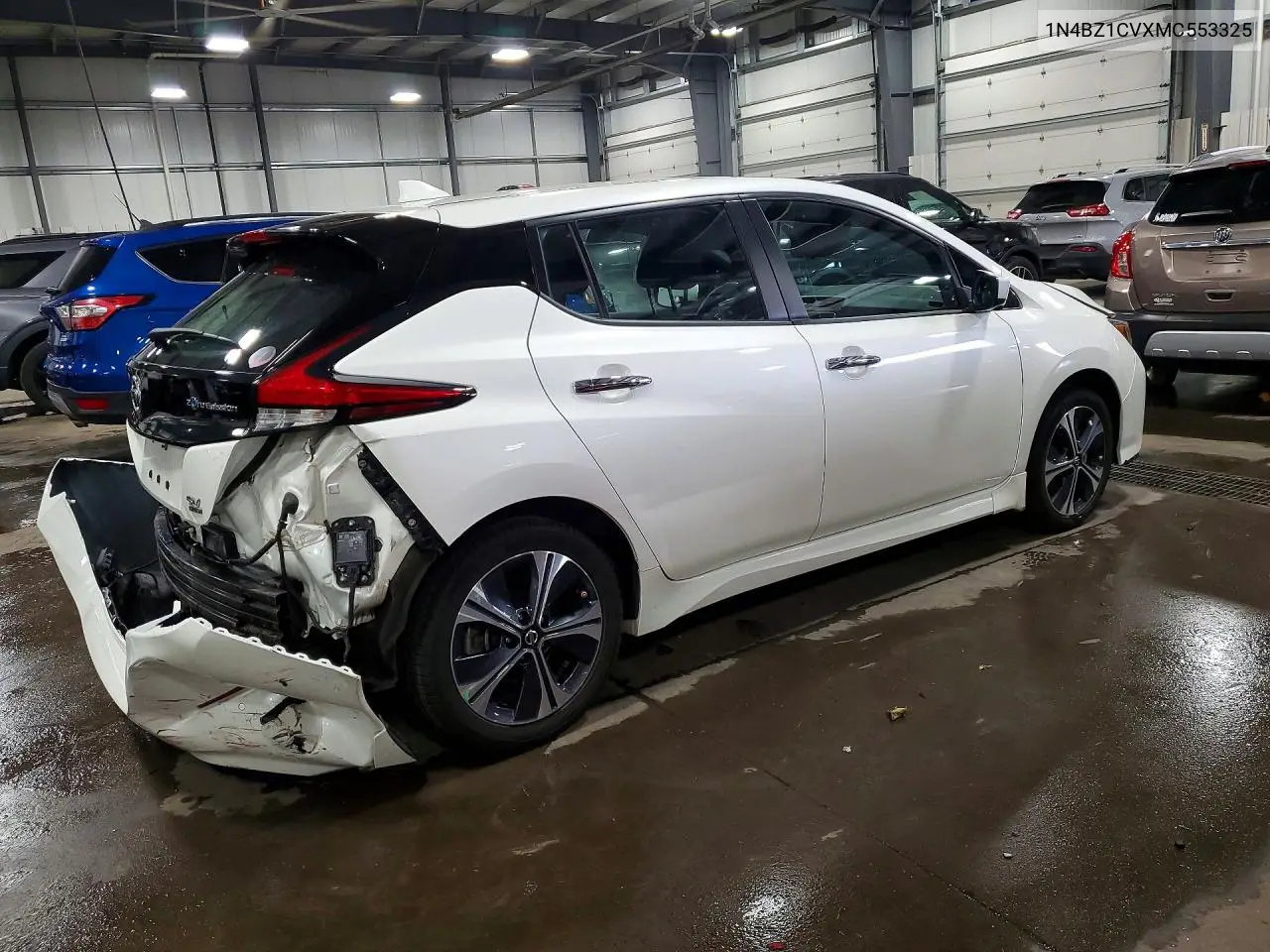 2021 Nissan Leaf Sv Plus VIN: 1N4BZ1CVXMC553325 Lot: 58249826