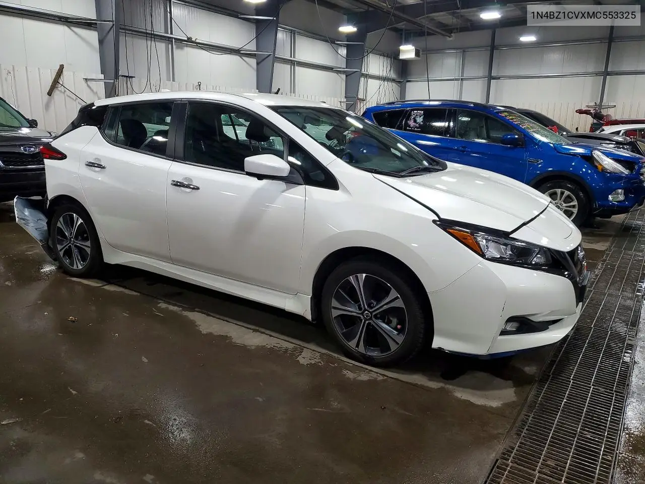 2021 Nissan Leaf Sv Plus VIN: 1N4BZ1CVXMC553325 Lot: 58249826