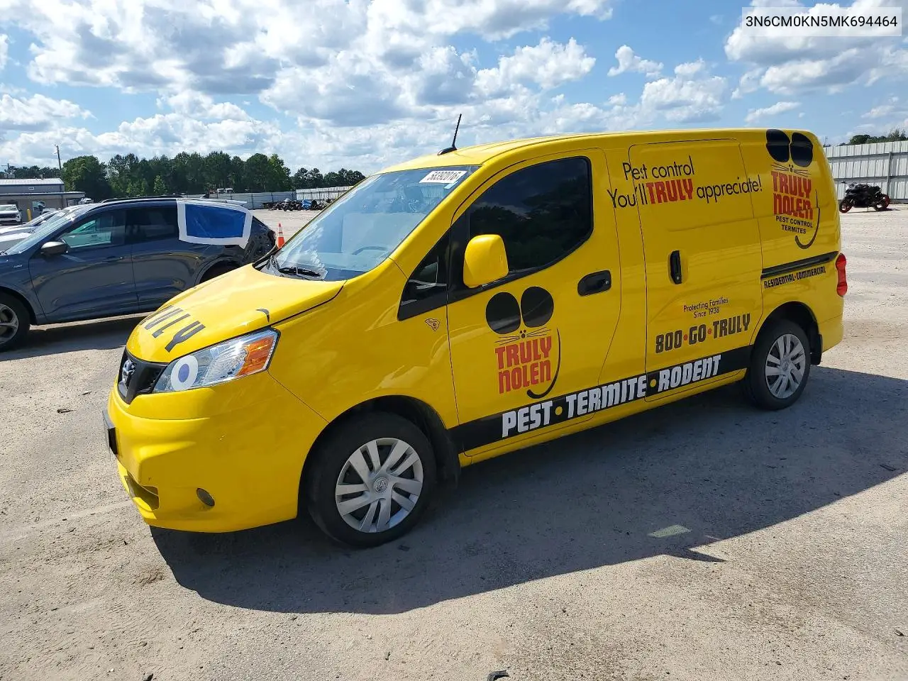 2021 Nissan Nv200 Sv VIN: 3N6CM0KN5MK694464 Lot: 58392016