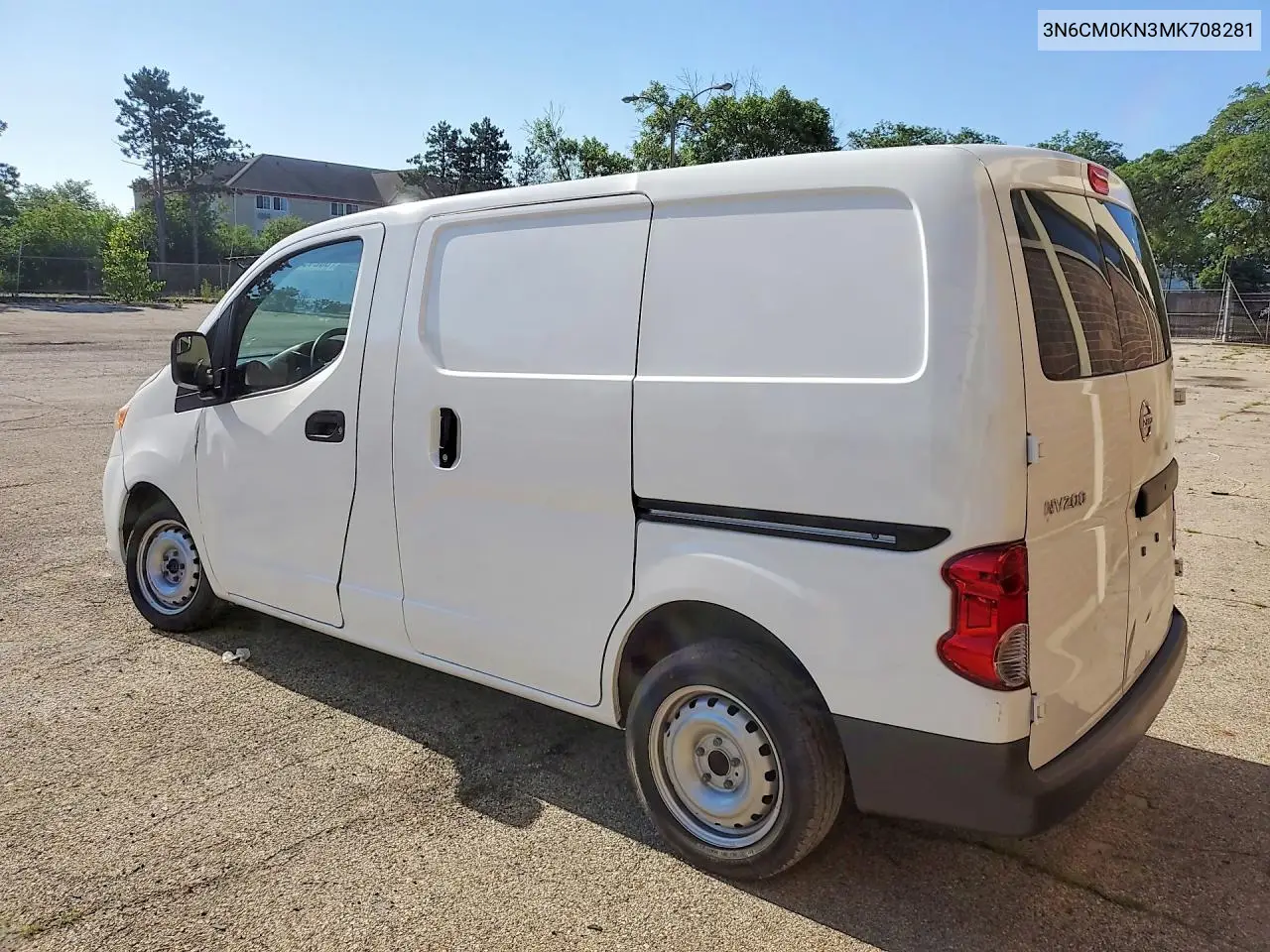 2021 Nissan Nv200 Delivery Van VIN: 3N6CM0KN3MK708281 Lot: 60219076