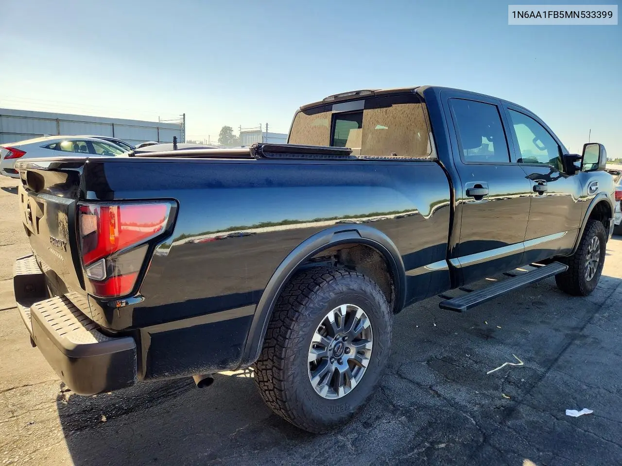 2021 Nissan Titan Xd Pro-4X VIN: 1N6AA1FB5MN533399 Lot: 61681356