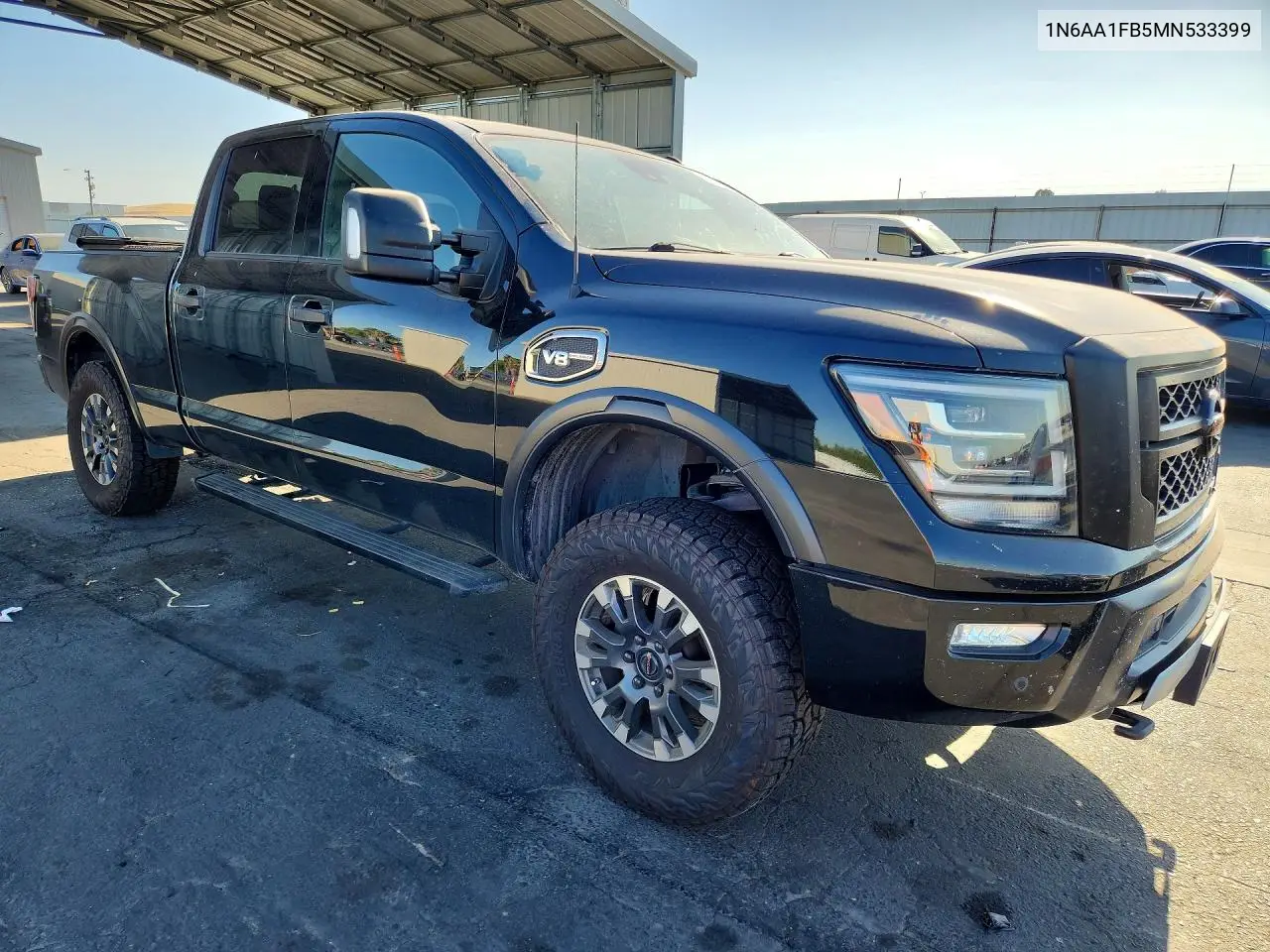 2021 Nissan Titan Xd Pro-4X VIN: 1N6AA1FB5MN533399 Lot: 61681356