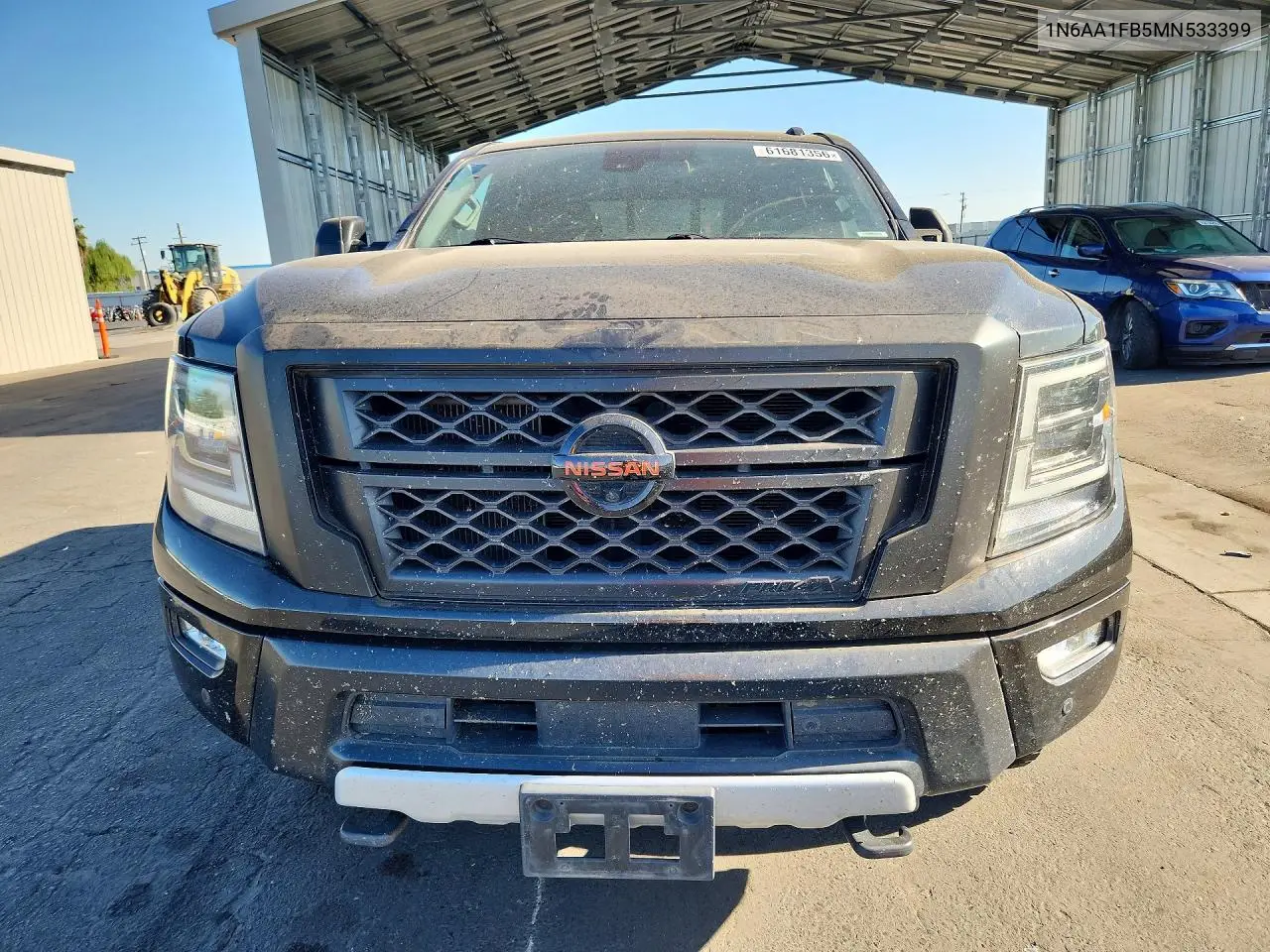 2021 Nissan Titan Xd Pro-4X VIN: 1N6AA1FB5MN533399 Lot: 61681356