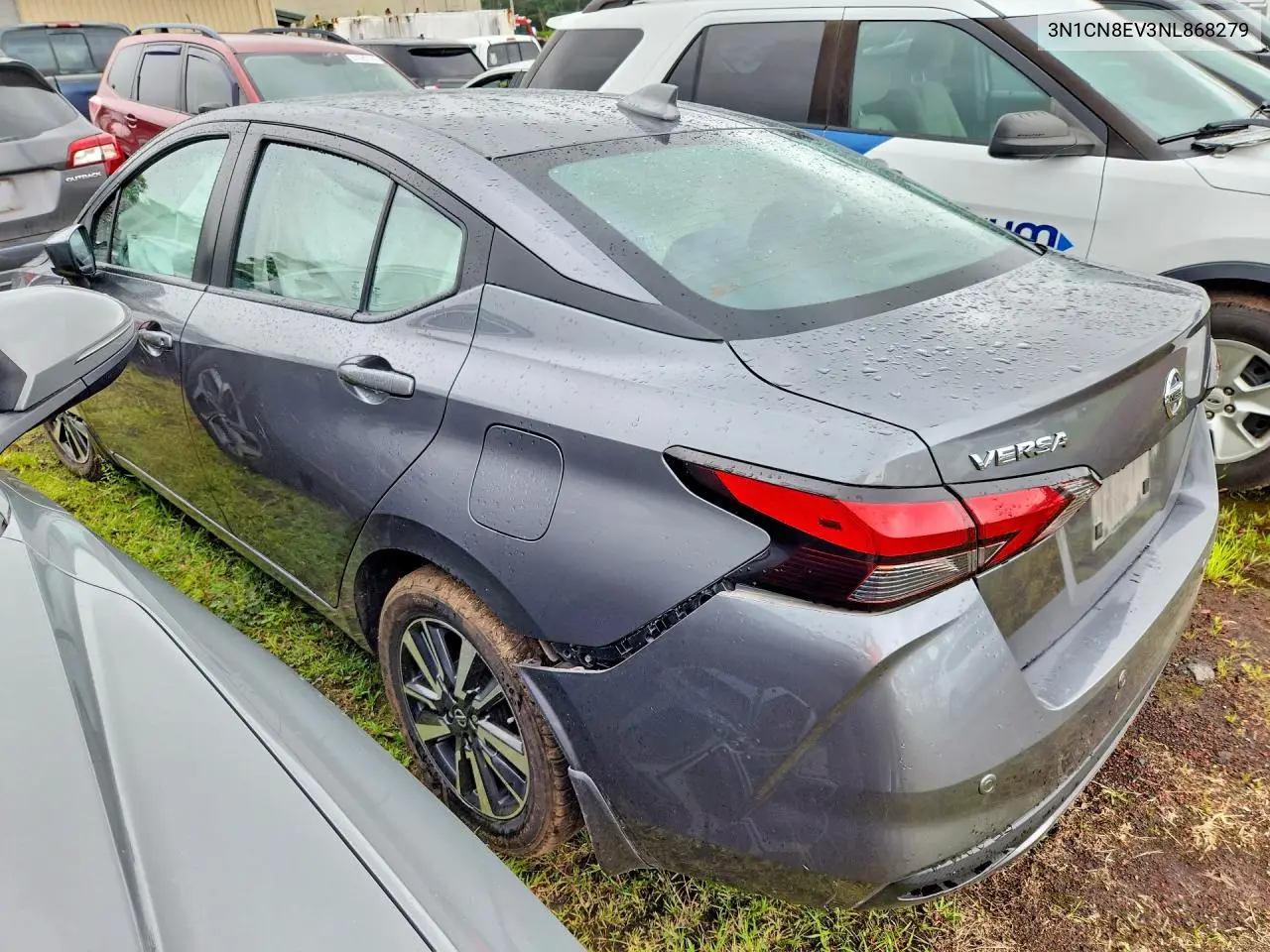 2022 Nissan Versa Sv VIN: 3N1CN8EV3NL868279 Lot: 56156206