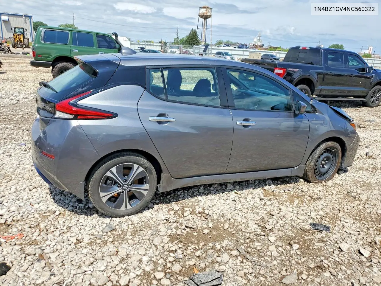 2022 Nissan Leaf Sv Plus VIN: 1N4BZ1CV4NC560322 Lot: 56546296