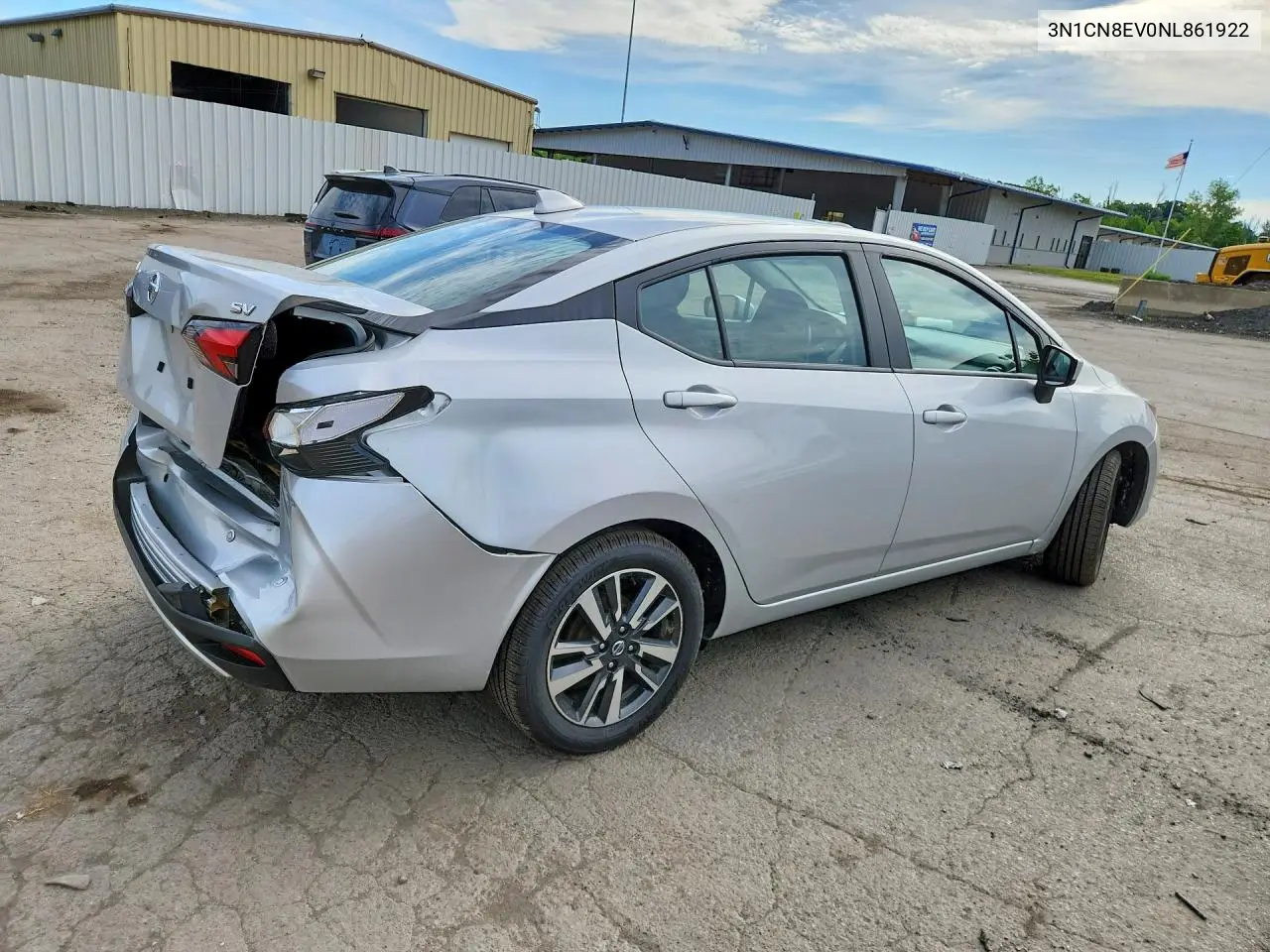 2022 Nissan Versa Sv VIN: 3N1CN8EV0NL861922 Lot: 56755036