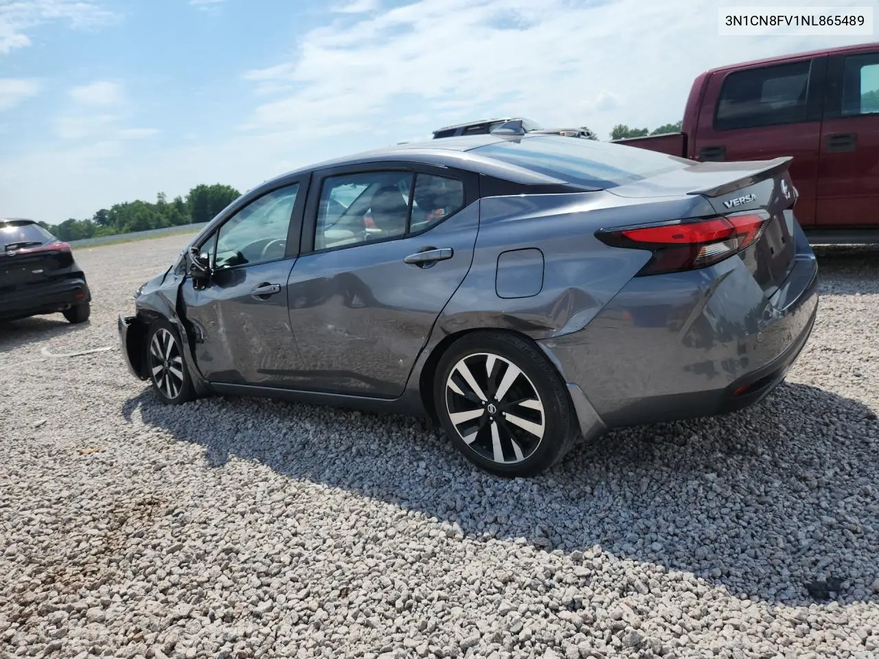 2022 Nissan Versa VIN: 3N1CN8FV1NL865489 Lot: 56844006