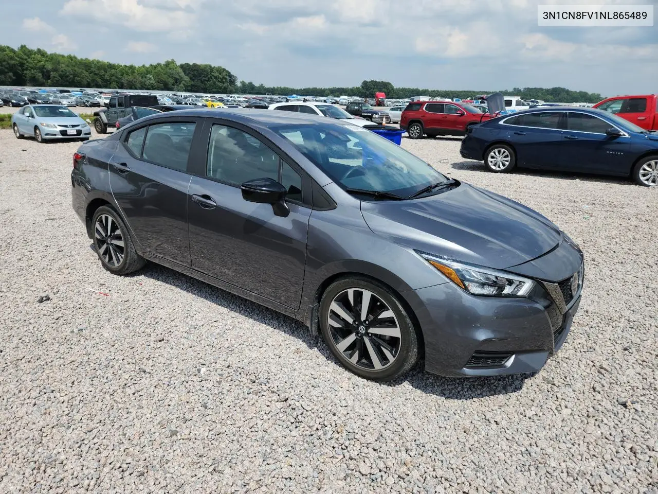 2022 Nissan Versa VIN: 3N1CN8FV1NL865489 Lot: 56844006
