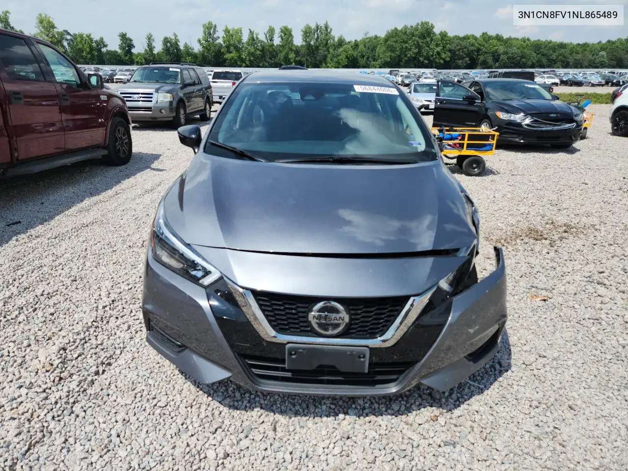 2022 Nissan Versa VIN: 3N1CN8FV1NL865489 Lot: 56844006
