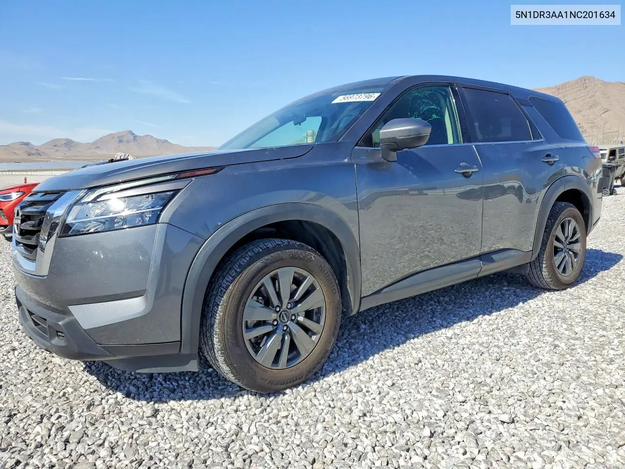 2022 Nissan Pathfinder S VIN: 5N1DR3AA1NC201634 Lot: 56973796