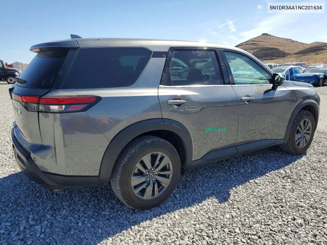 2022 Nissan Pathfinder S VIN: 5N1DR3AA1NC201634 Lot: 56973796
