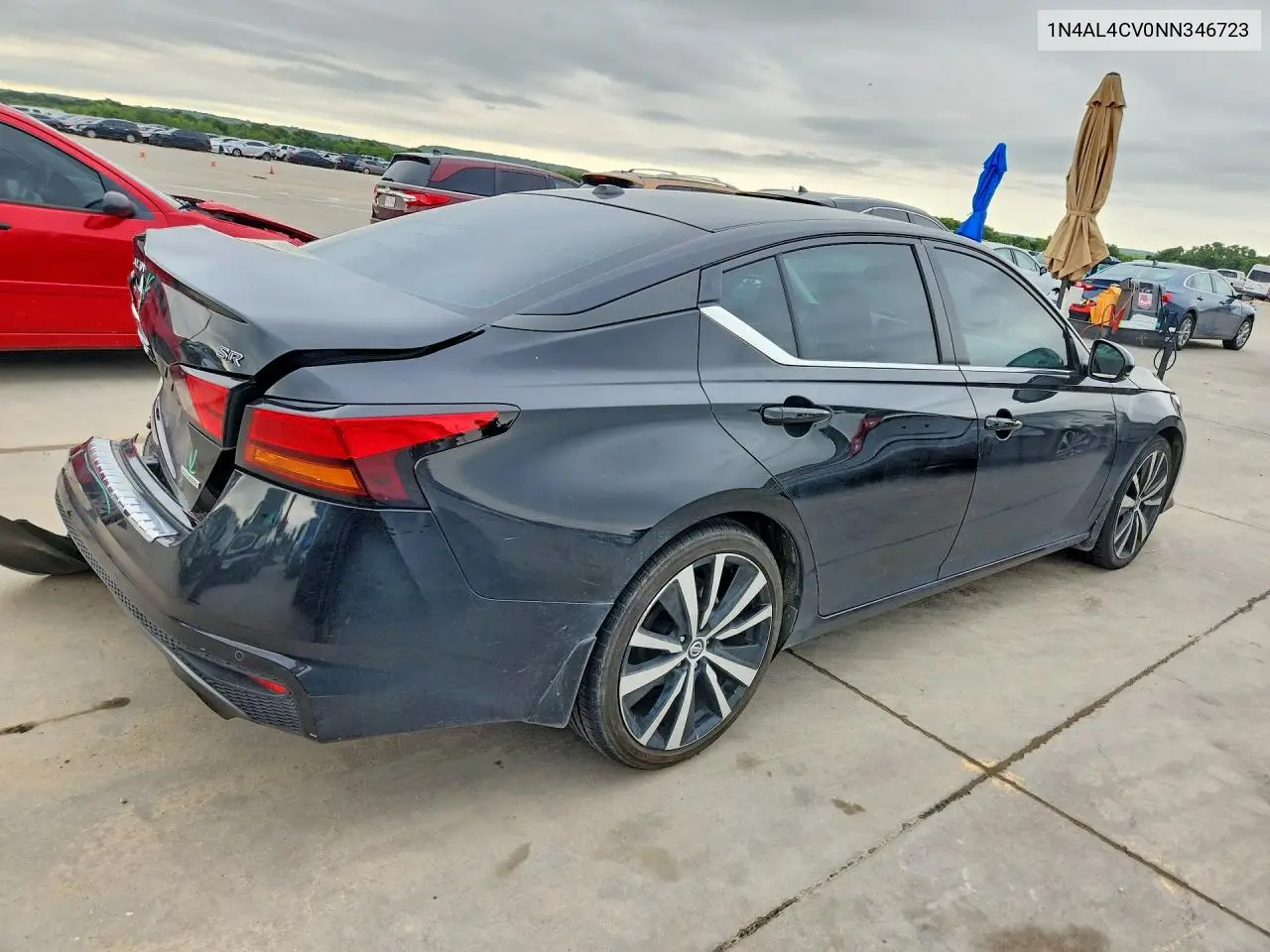 2022 Nissan Altima Sr VIN: 1N4AL4CV0NN346723 Lot: 57124726