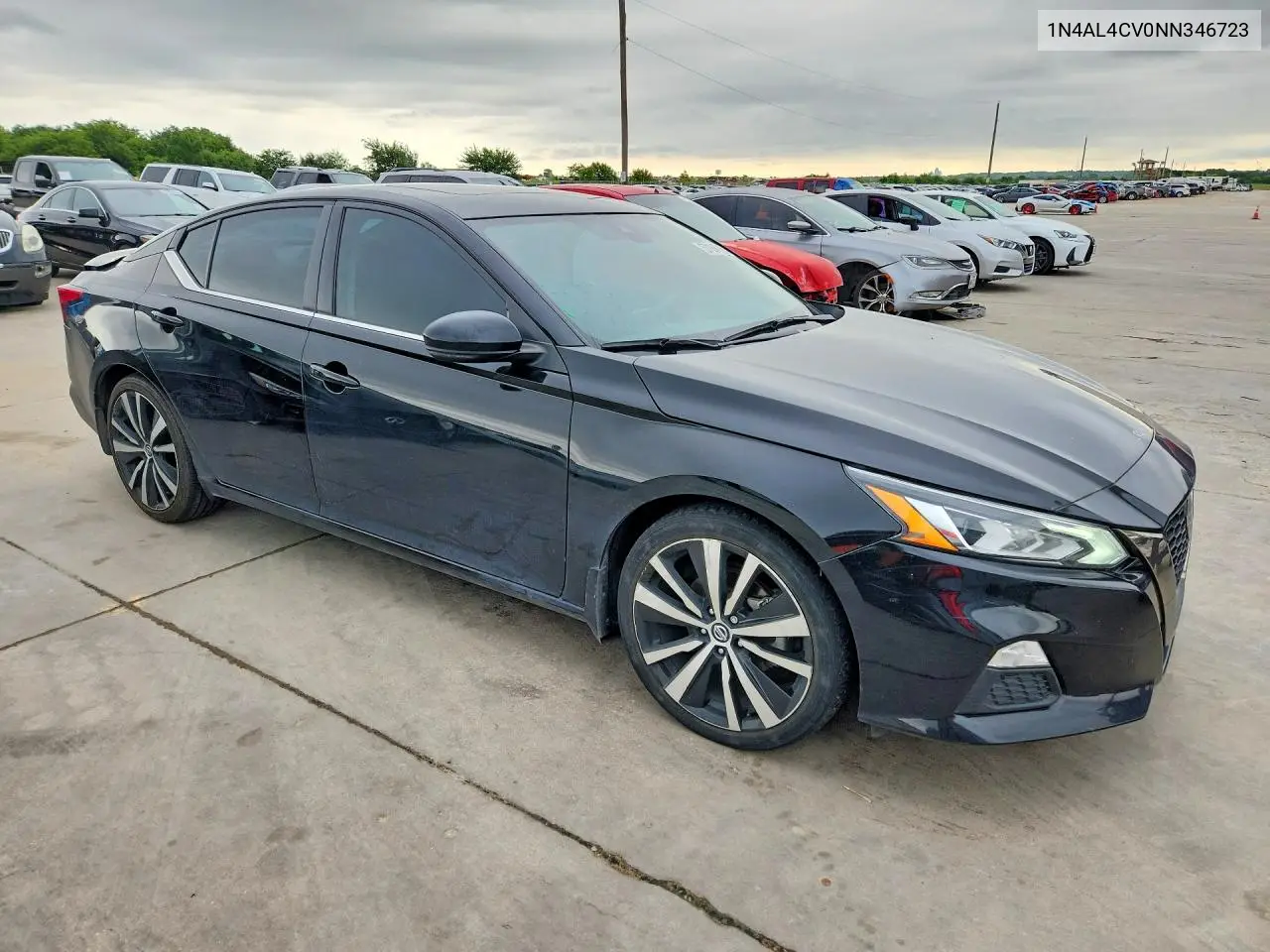 2022 Nissan Altima Sr VIN: 1N4AL4CV0NN346723 Lot: 57124726