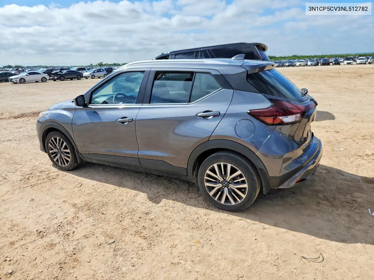 2022 Nissan Kicks Sv VIN: 3N1CP5CV3NL512782 Lot: 57659586