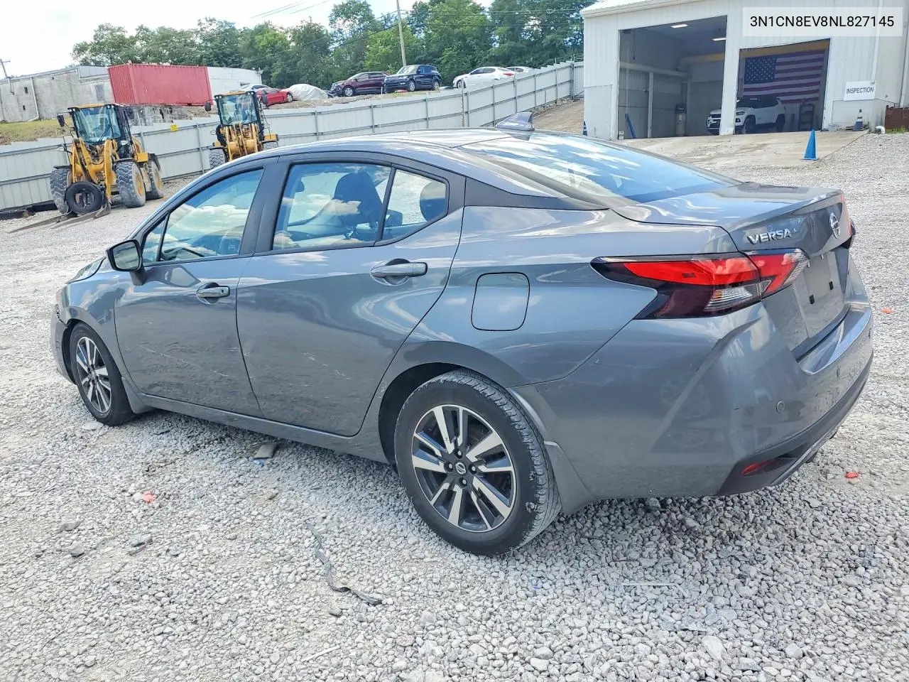 2022 Nissan Versa Sv VIN: 3N1CN8EV8NL827145 Lot: 58070116