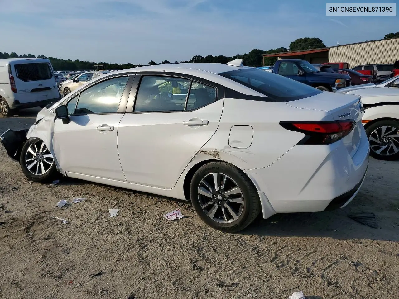 2022 Nissan Versa Sv VIN: 3N1CN8EV0NL871396 Lot: 58274676