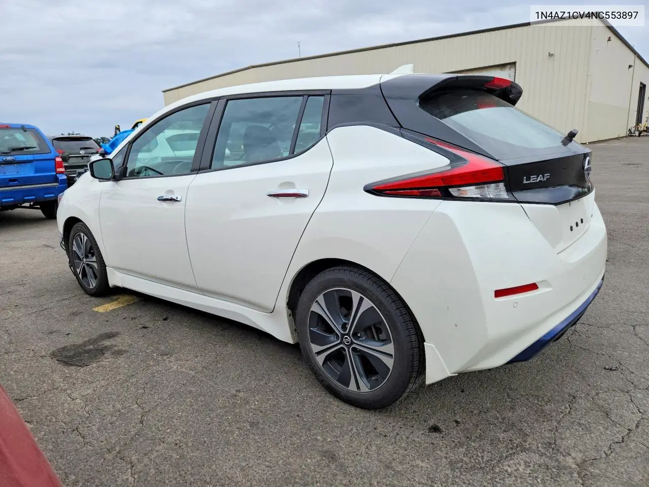 2022 Nissan Leaf Sv VIN: 1N4AZ1CV4NC553897 Lot: 58302796