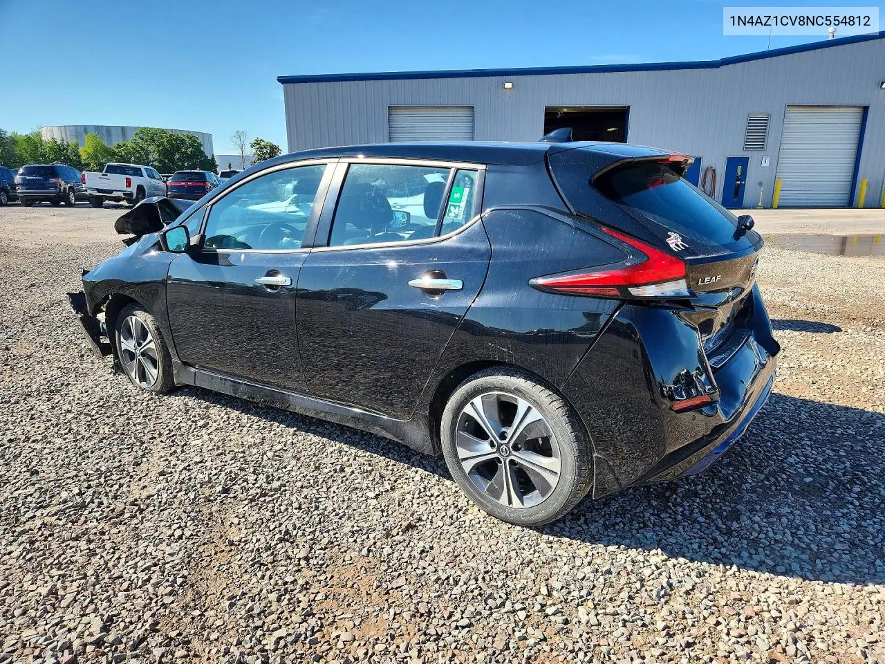 2022 Nissan Leaf Sv VIN: 1N4AZ1CV8NC554812 Lot: 58502096