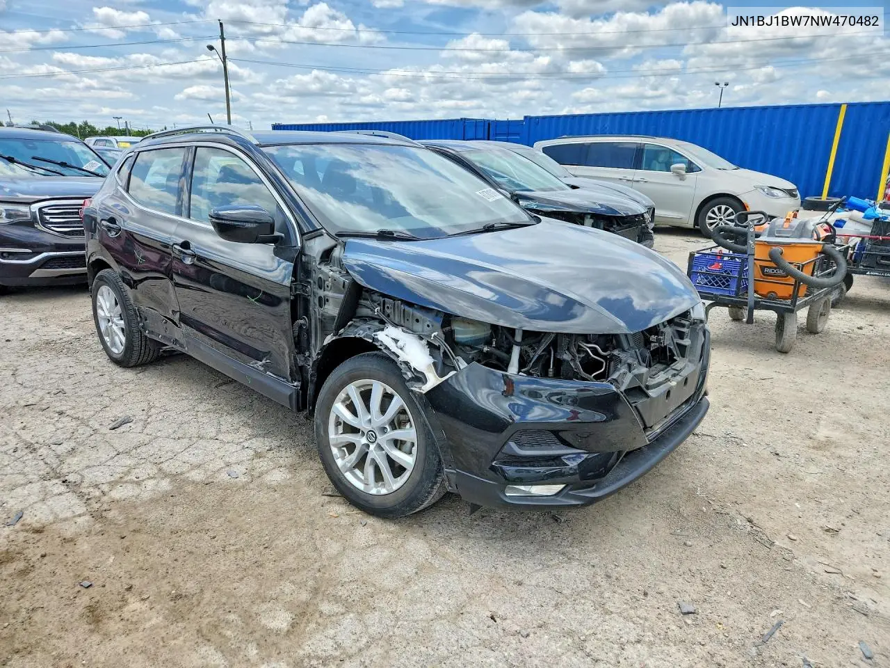 2022 Nissan Rogue Sport Sv VIN: JN1BJ1BW7NW470482 Lot: 61701016