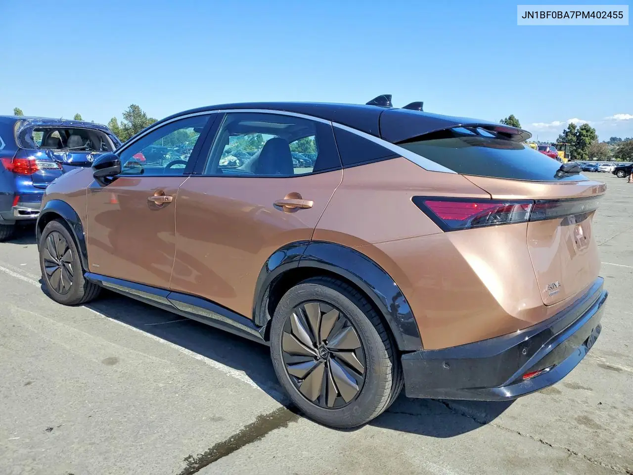 2023 Nissan Ariya Evolve+ VIN: JN1BF0BA7PM402455 Lot: 51522896