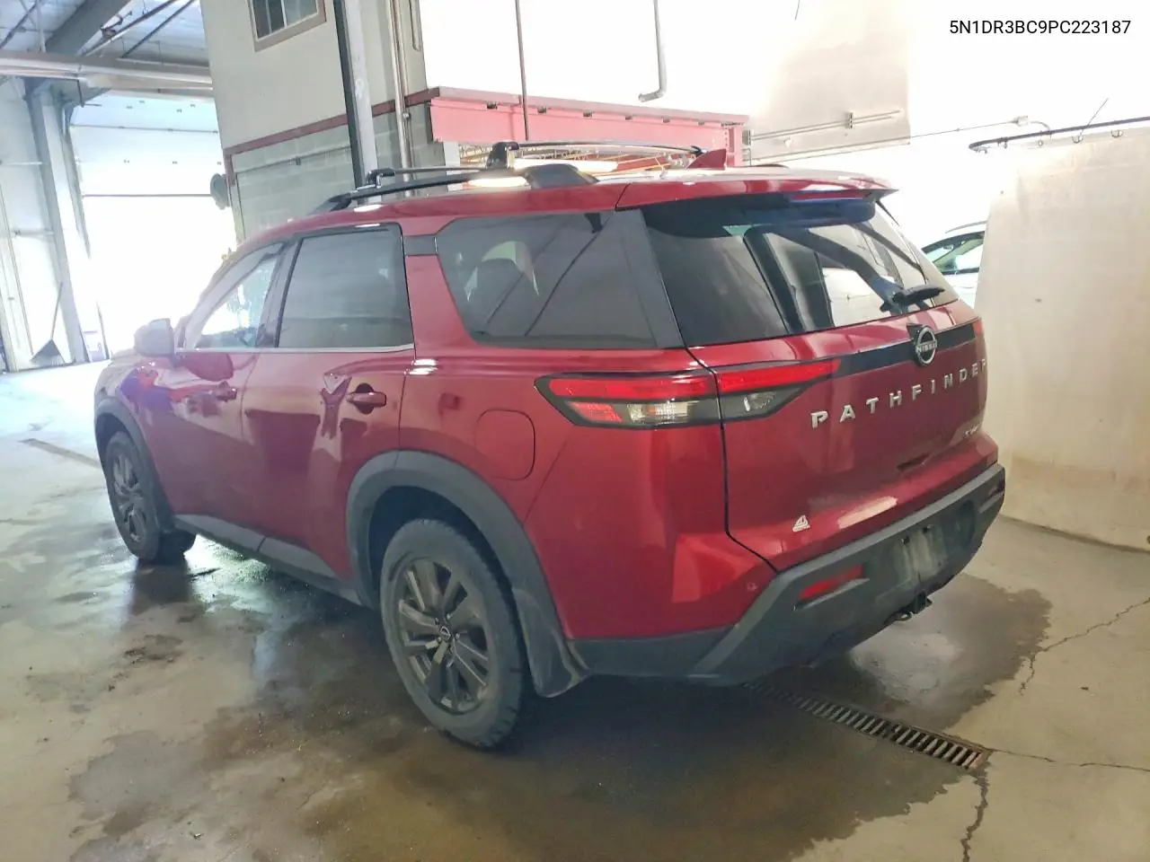 2023 Nissan Pathfinder Sv VIN: 5N1DR3BC9PC223187 Lot: 55542356