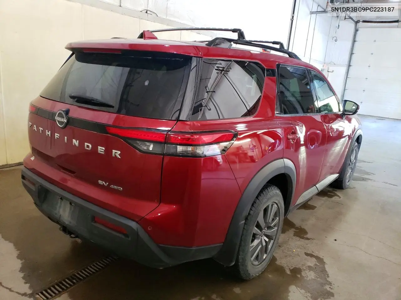 2023 Nissan Pathfinder Sv VIN: 5N1DR3BC9PC223187 Lot: 55542356