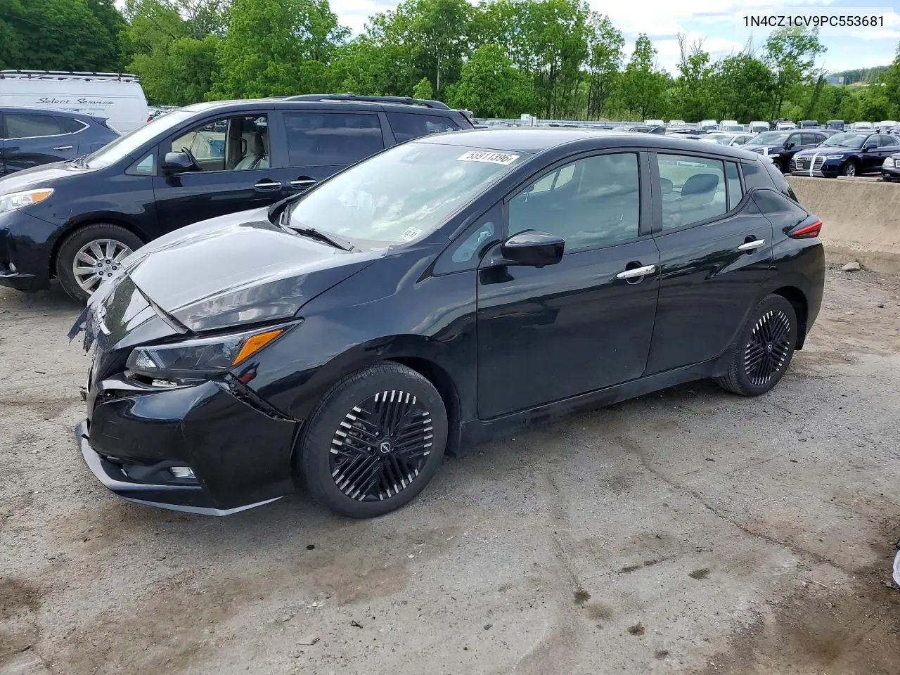 2023 Nissan Leaf Sv Plus VIN: 1N4CZ1CV9PC553681 Lot: 55911396