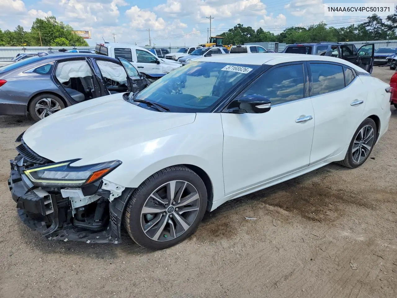2023 Nissan Maxima Sv VIN: 1N4AA6CV4PC501371 Lot: 57168626