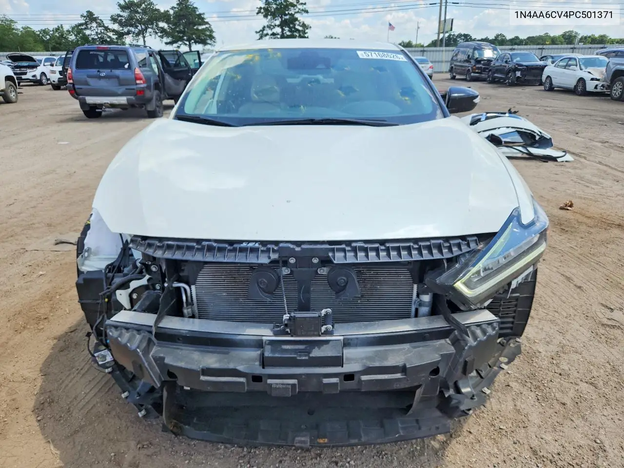 2023 Nissan Maxima Sv VIN: 1N4AA6CV4PC501371 Lot: 57168626