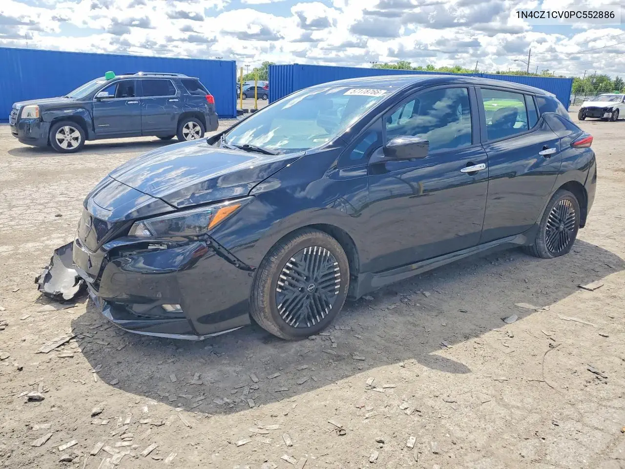 2023 Nissan Leaf Sv Plus VIN: 1N4CZ1CV0PC552886 Lot: 57178766