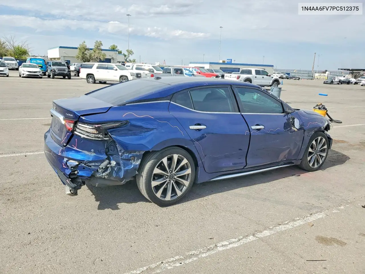 2023 Nissan Maxima Platinum VIN: 1N4AA6FV7PC512375 Lot: 57271426