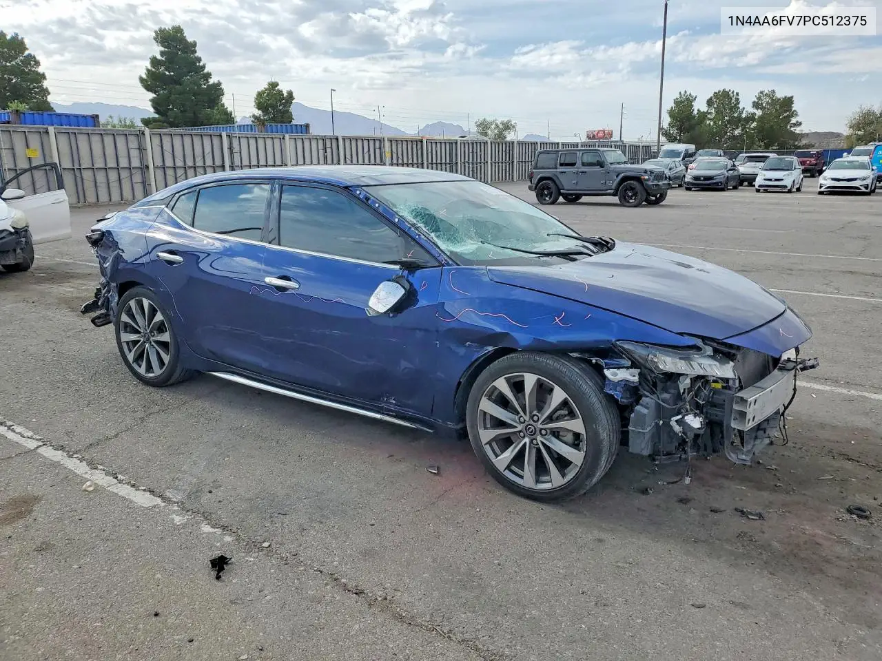 2023 Nissan Maxima Platinum VIN: 1N4AA6FV7PC512375 Lot: 57271426