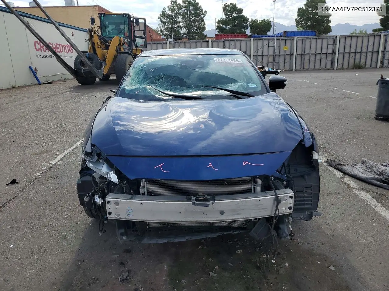 2023 Nissan Maxima Platinum VIN: 1N4AA6FV7PC512375 Lot: 57271426