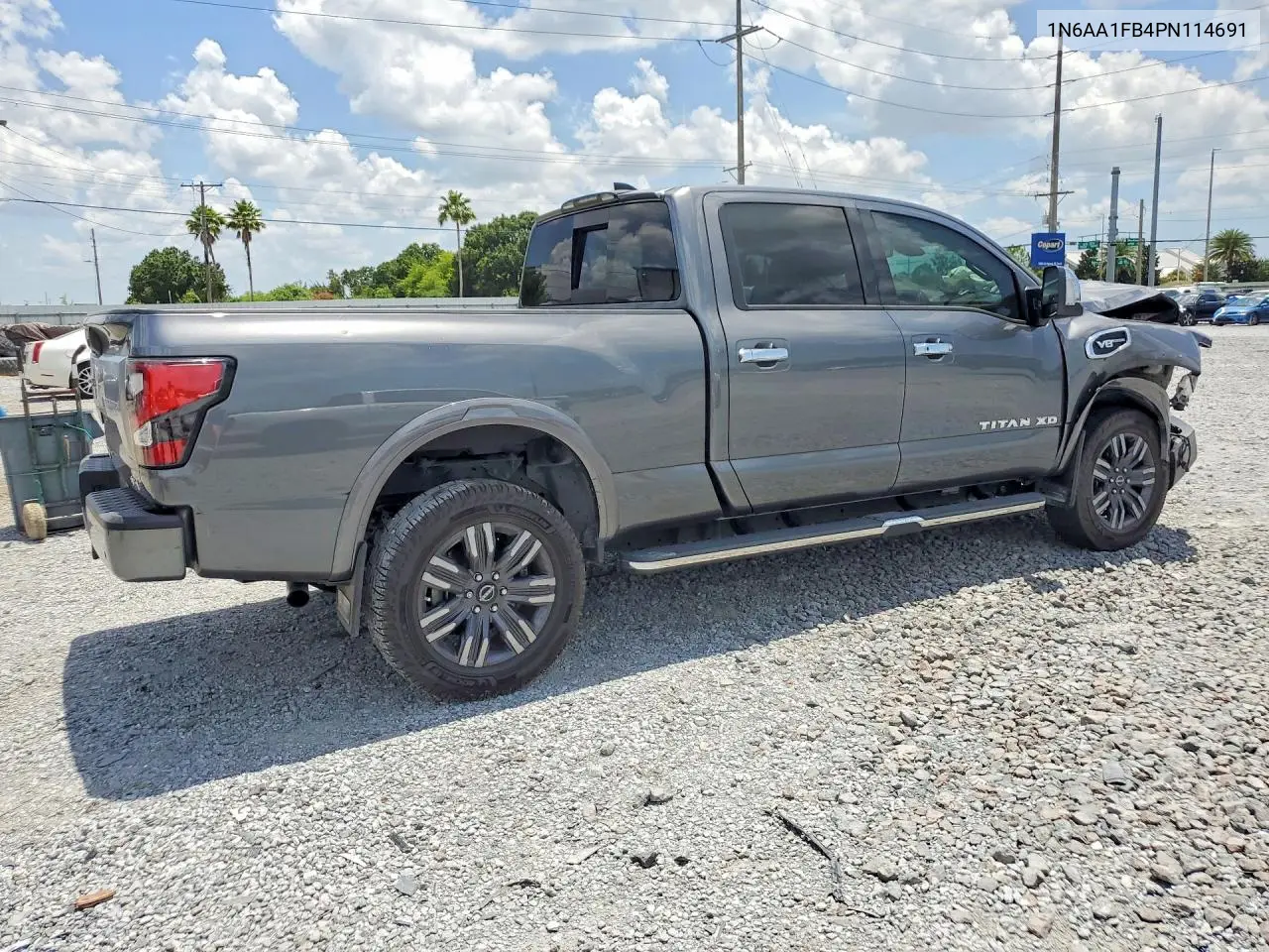2023 Nissan Titan Xd Platinum Reserve VIN: 1N6AA1FB4PN114691 Lot: 57822476