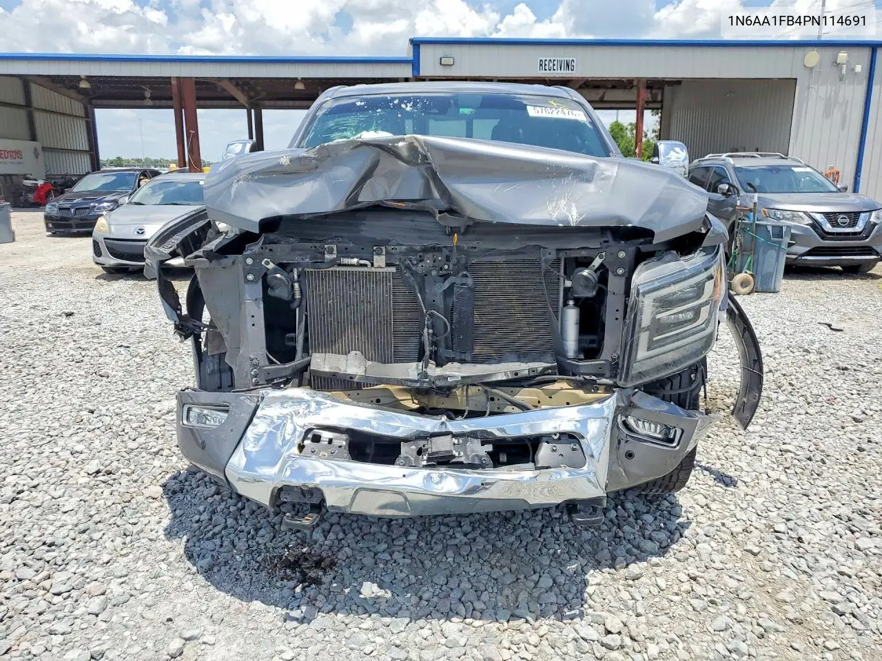 2023 Nissan Titan Xd Platinum Reserve VIN: 1N6AA1FB4PN114691 Lot: 57822476