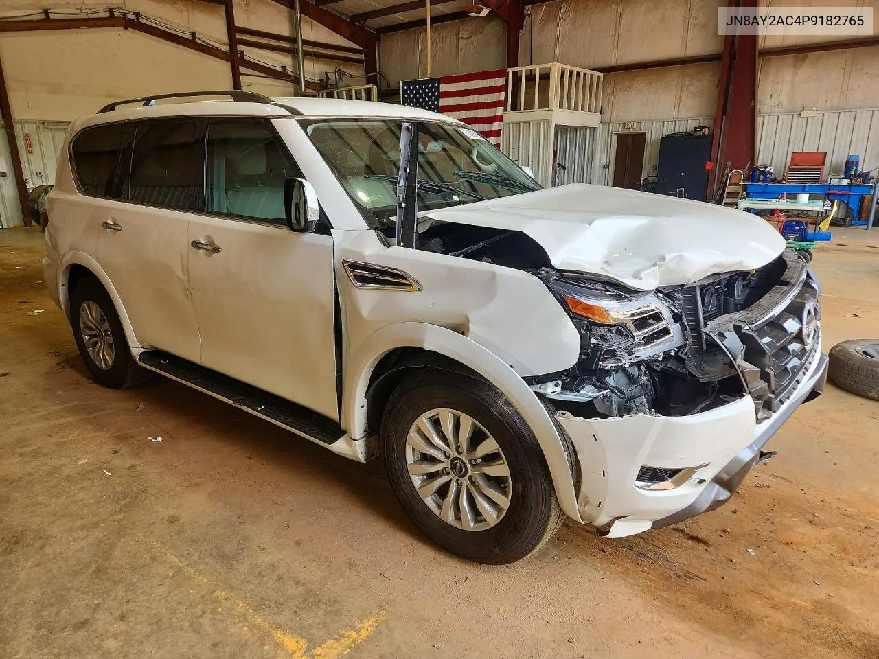 2023 Nissan Armada Sv VIN: JN8AY2AC4P9182765 Lot: 57972356