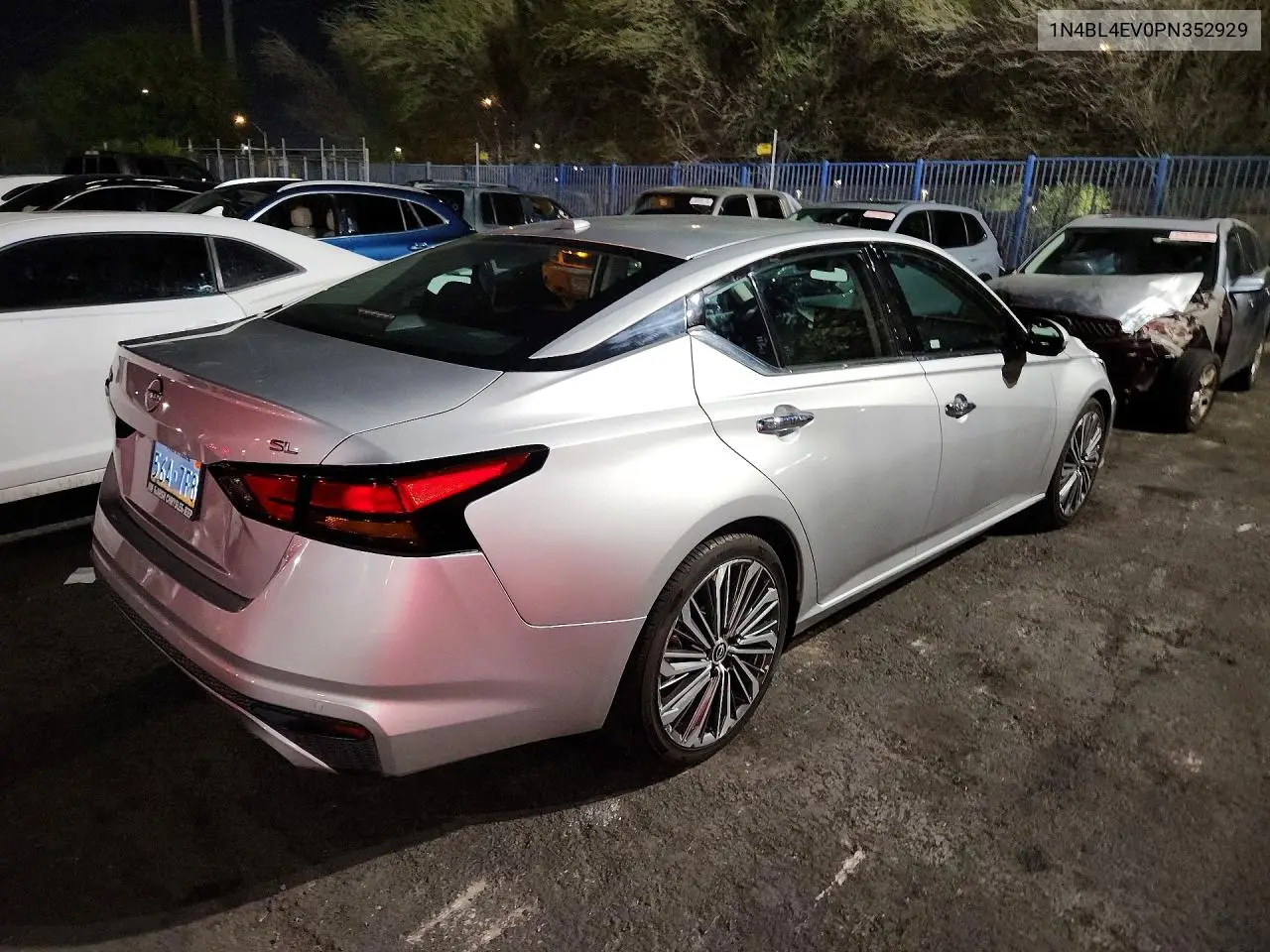 2023 Nissan Altima Sl VIN: 1N4BL4EV0PN352929 Lot: 57978306