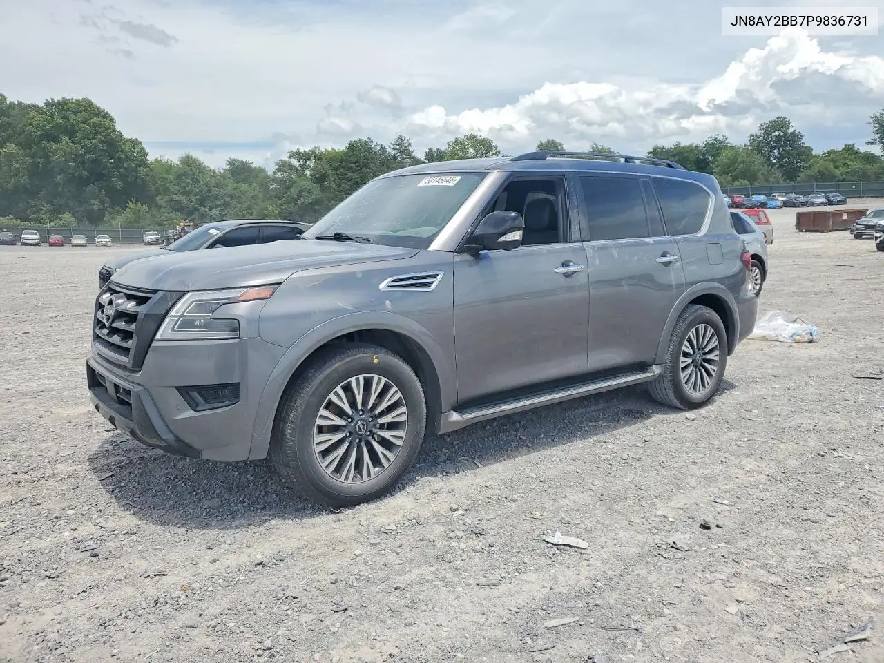 2023 Nissan Armada Sl VIN: JN8AY2BB7P9836731 Lot: 58145646