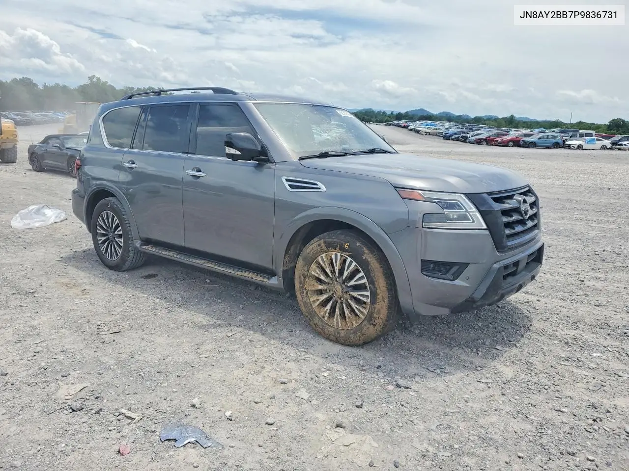 2023 Nissan Armada Sl VIN: JN8AY2BB7P9836731 Lot: 58145646