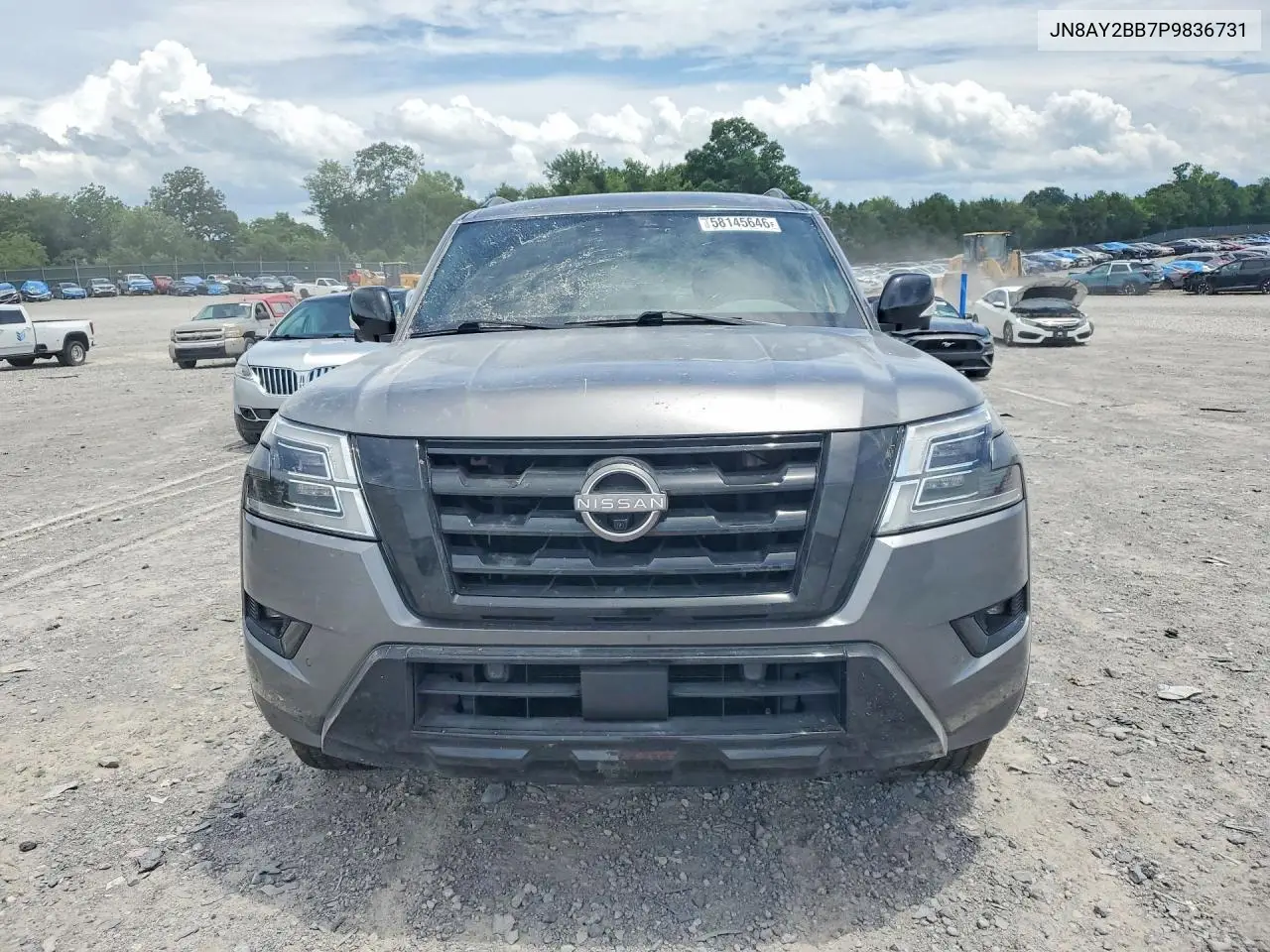 2023 Nissan Armada Sl VIN: JN8AY2BB7P9836731 Lot: 58145646