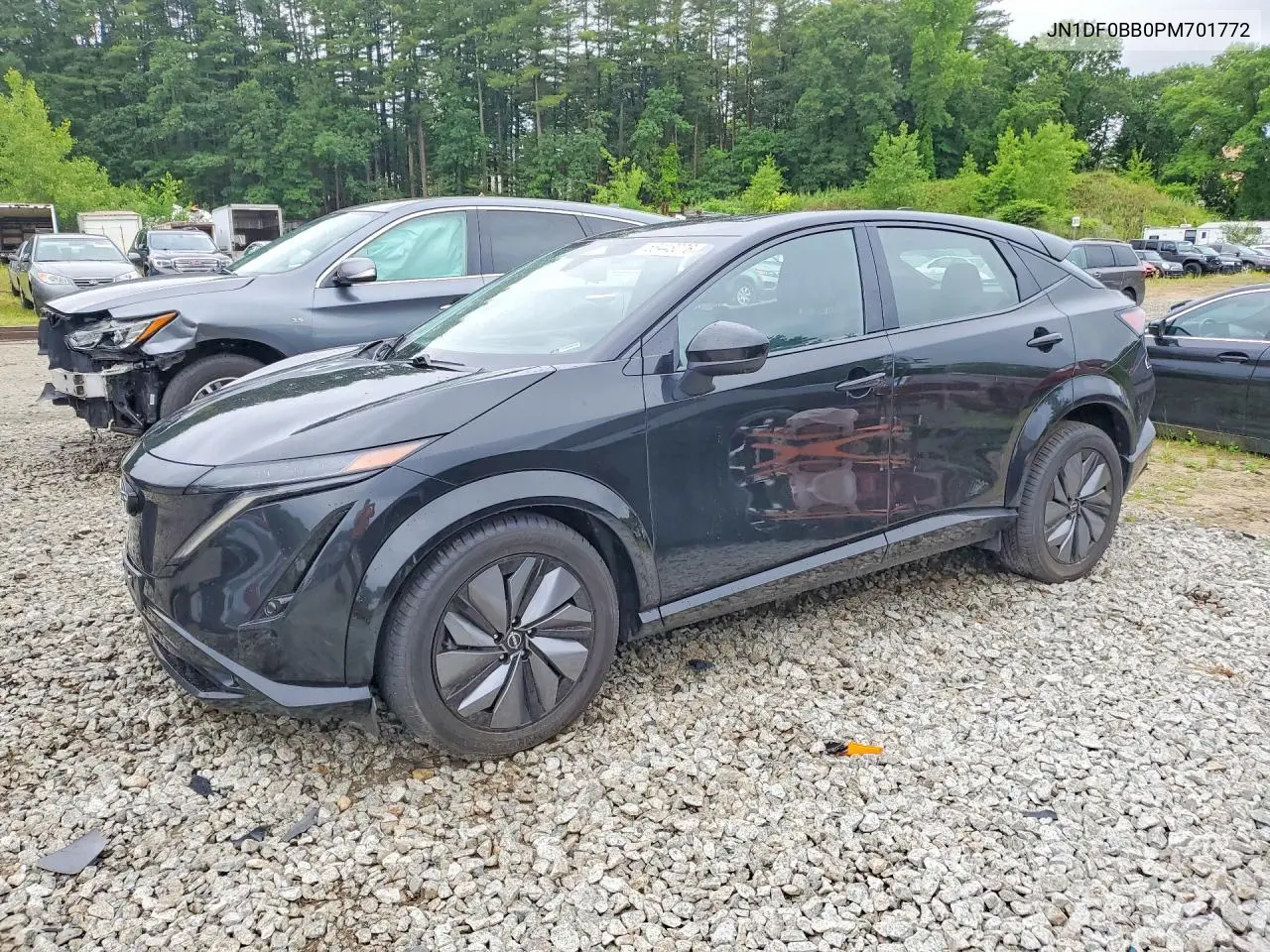 2023 Nissan Ariya Evolve+ E-4Orce VIN: JN1DF0BB0PM701772 Lot: 58448076