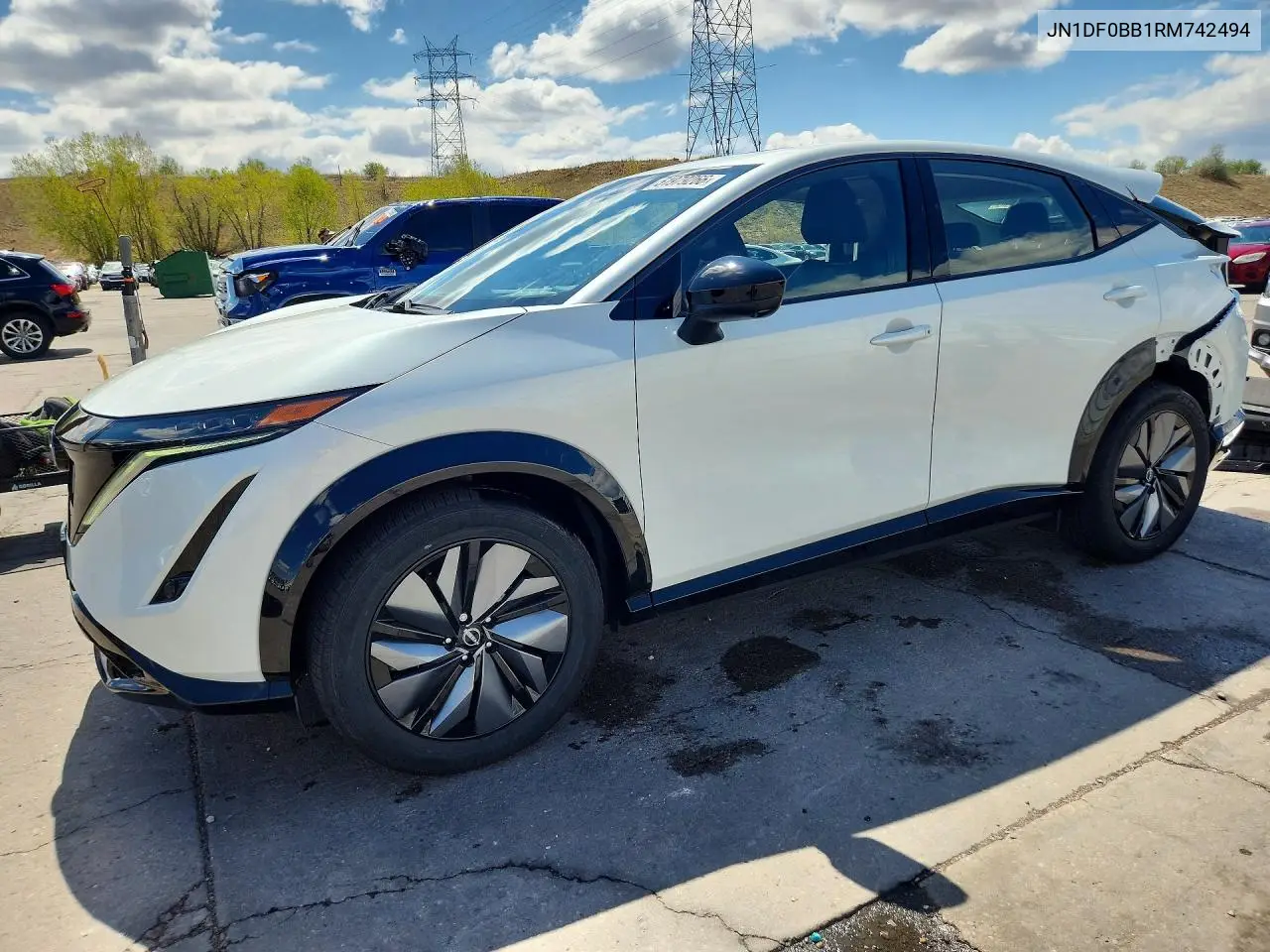 2024 Nissan Ariya Evolve+ E-4Orce VIN: JN1DF0BB1RM742494 Lot: 51979266