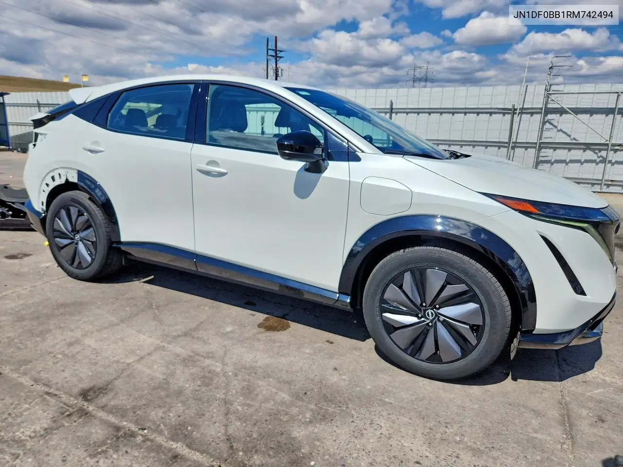 2024 Nissan Ariya Evolve+ E-4Orce VIN: JN1DF0BB1RM742494 Lot: 51979266