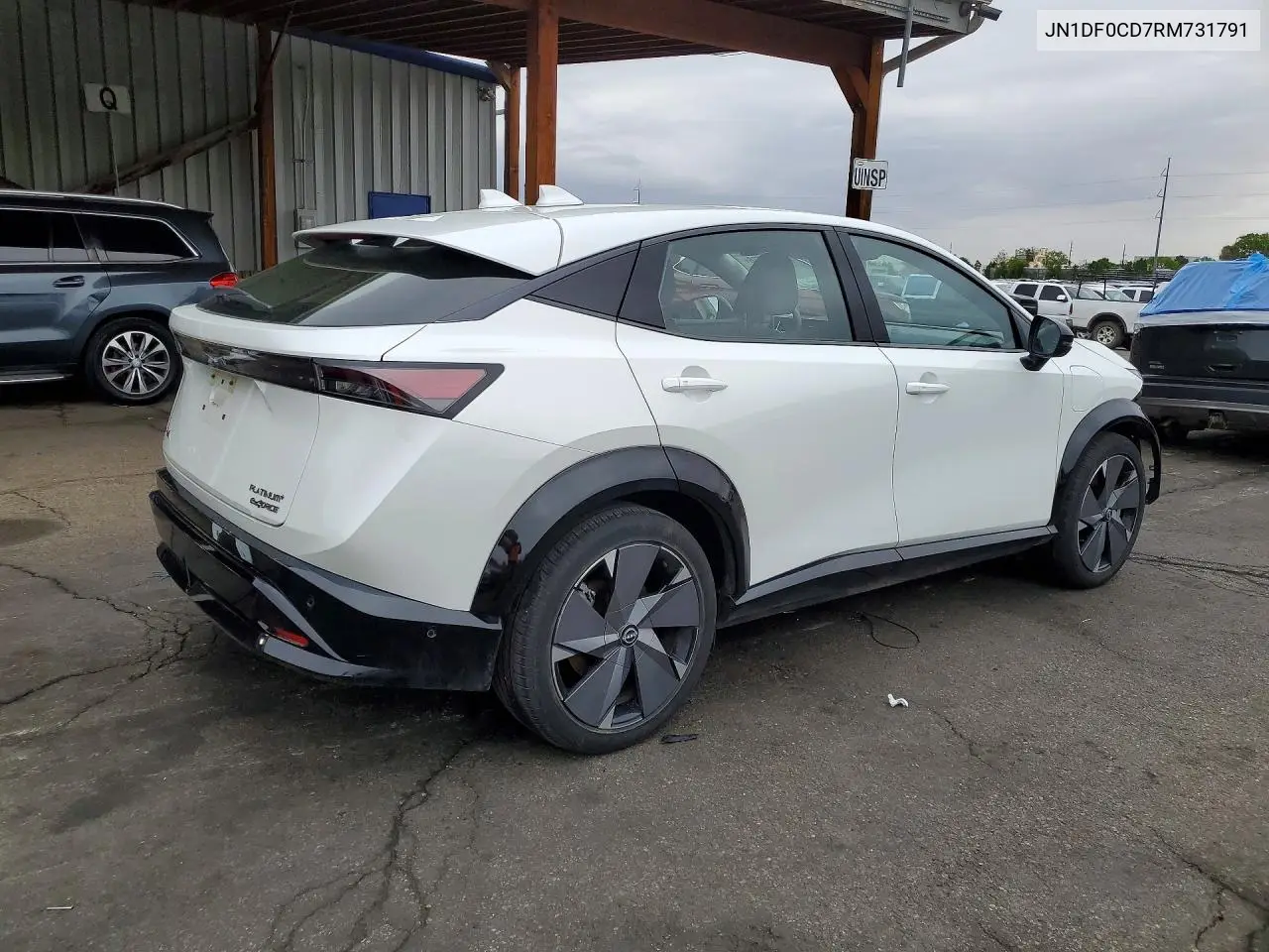 2024 Nissan Ariya Platinum+ E-4Orce VIN: JN1DF0CD7RM731791 Lot: 51995776