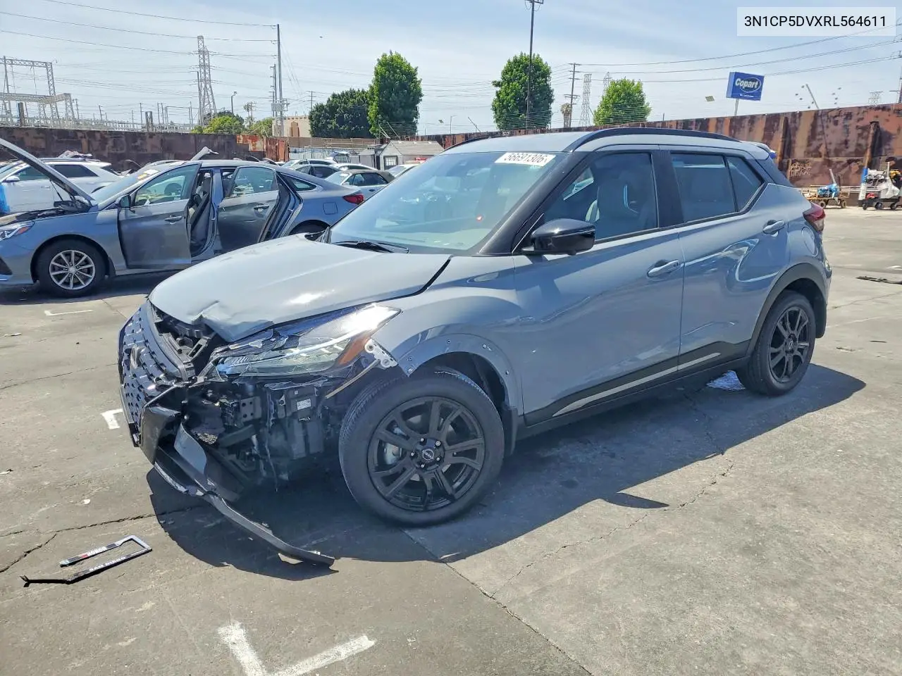 2024 Nissan Kicks Sr VIN: 3N1CP5DVXRL564611 Lot: 56691306
