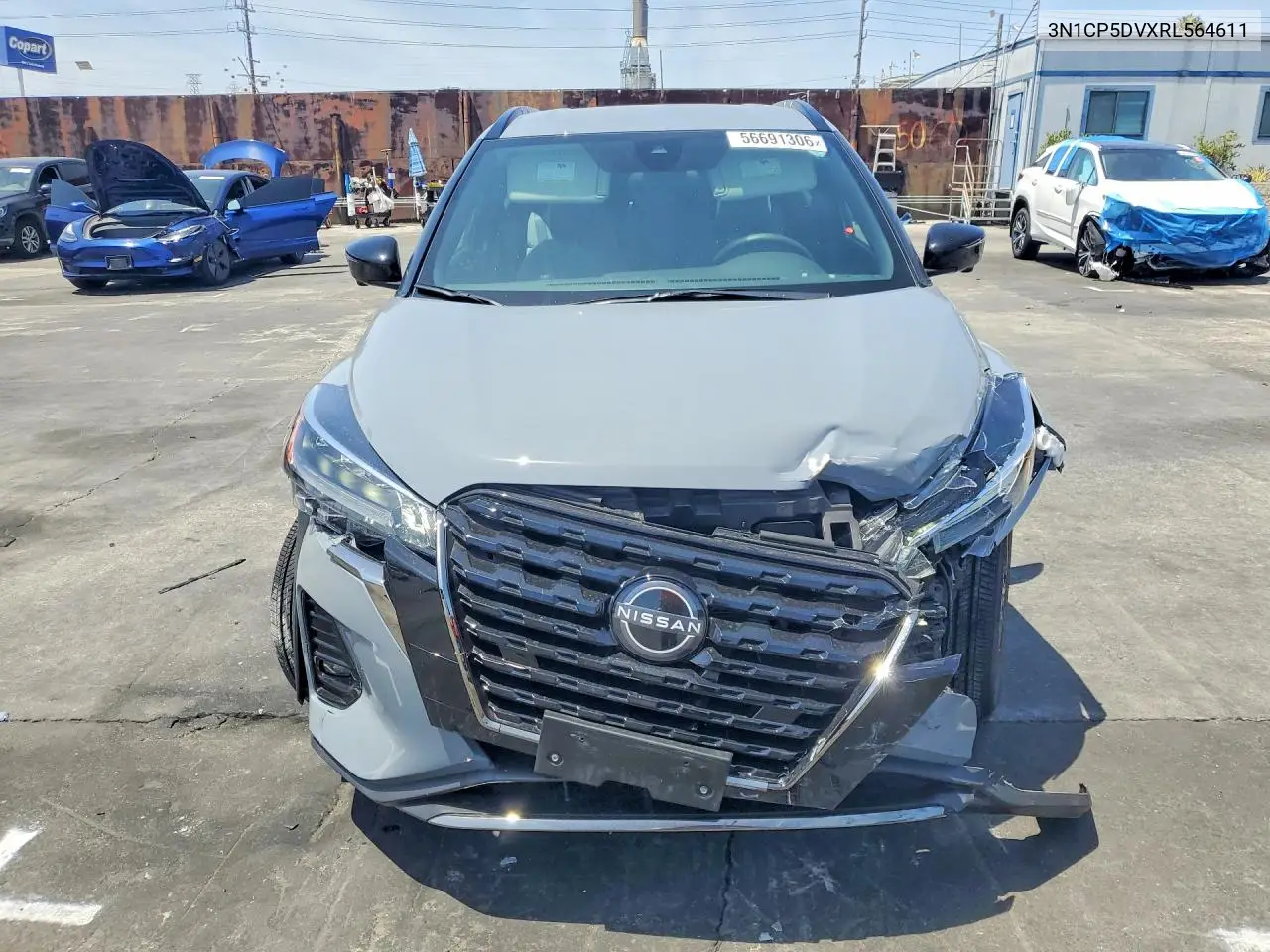 2024 Nissan Kicks Sr VIN: 3N1CP5DVXRL564611 Lot: 56691306