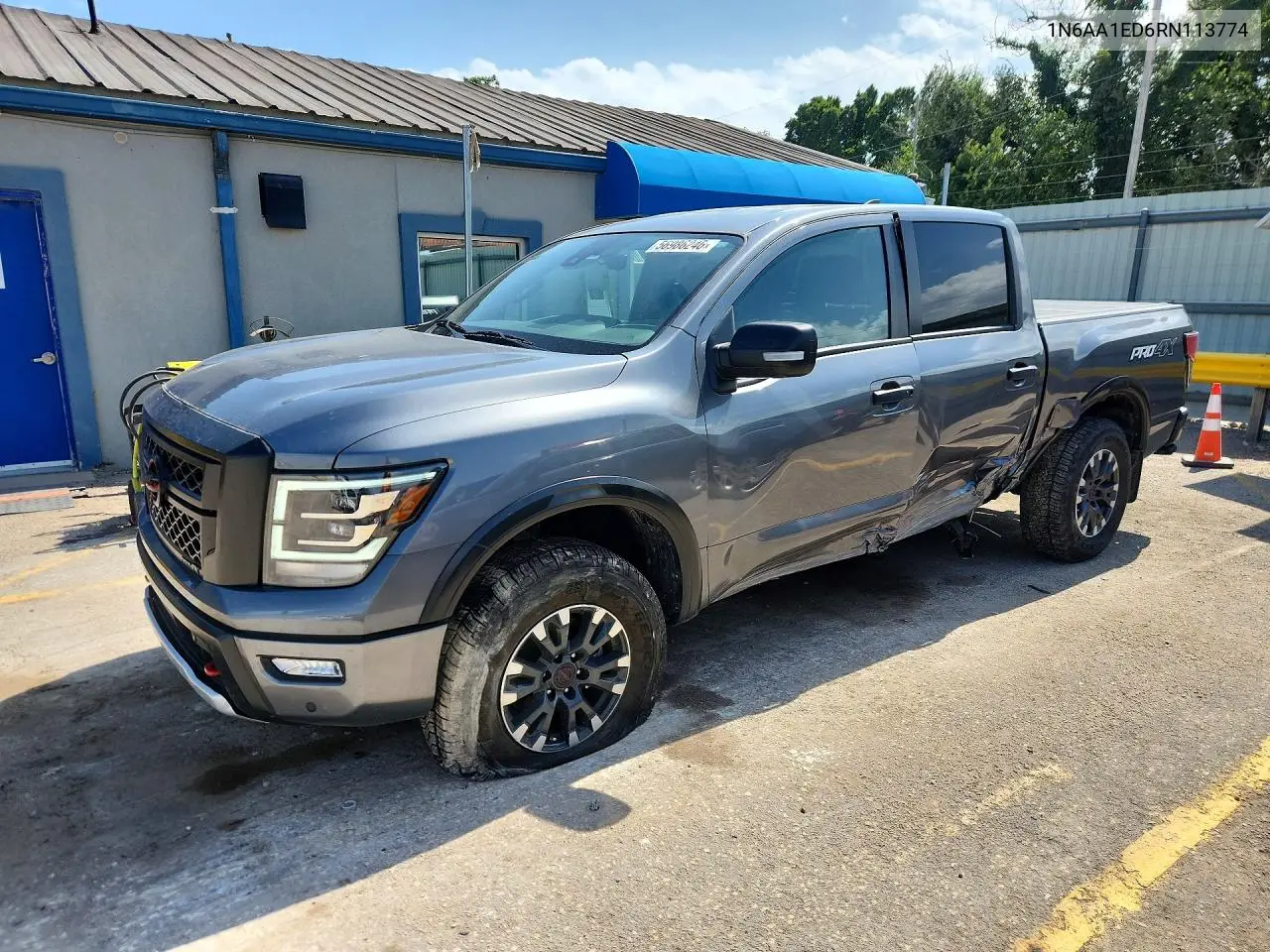 2024 Nissan Titan Pro-4X VIN: 1N6AA1ED6RN113774 Lot: 56986246