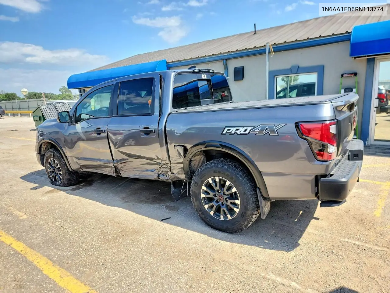 2024 Nissan Titan Pro-4X VIN: 1N6AA1ED6RN113774 Lot: 56986246