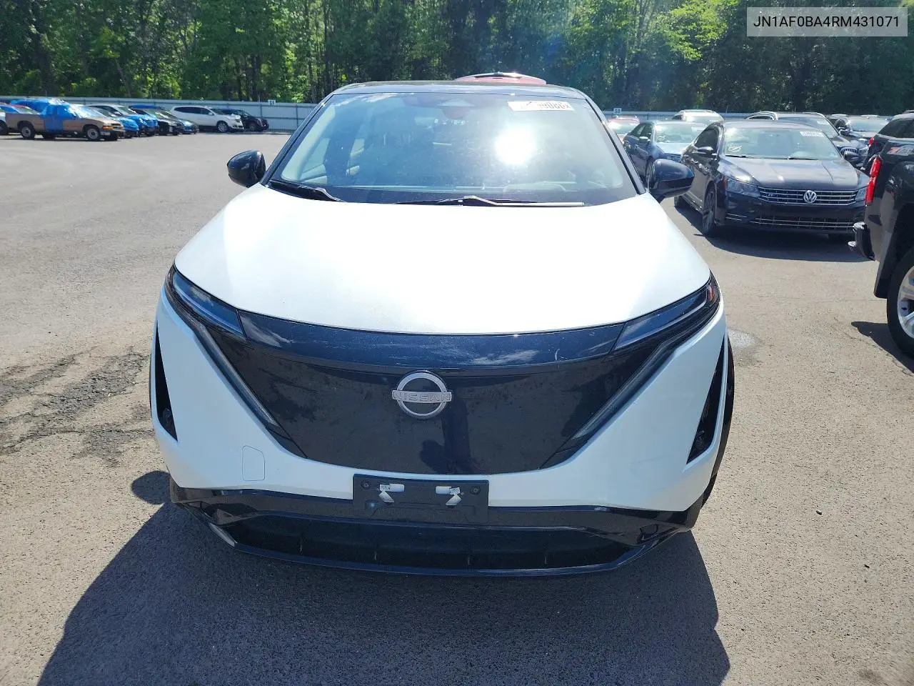 2024 Nissan Ariya Engage VIN: JN1AF0BA4RM431071 Lot: 57550086