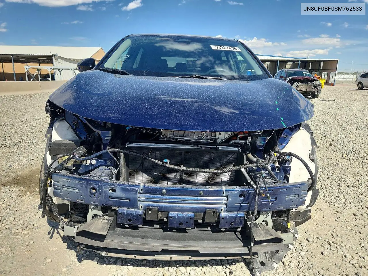 2025 Nissan Ariya Engage VIN: JN8CF0BF0SM762533 Lot: 53227406